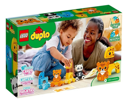 Imagen 2 de 8 de Lego® Duplo 10955 Tren De Los Animales Sleon