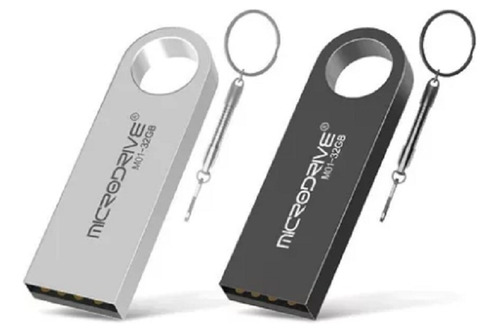 Pendrive 32 Gb Llavero De Lujo Microdrive