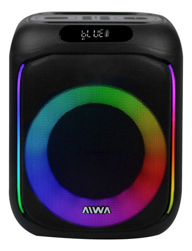 Parlante Portátil Bluetooth Aiwa Infinit Color Negro