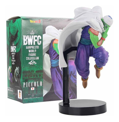 Figura Piccolo Wfc Dragon Ball Con Capa 17 Cm 