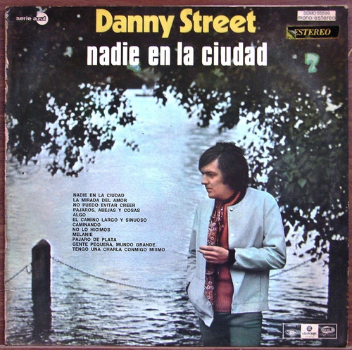 Danny Street - Nadie En La Ciudad - Lp Vinilo Año 1971