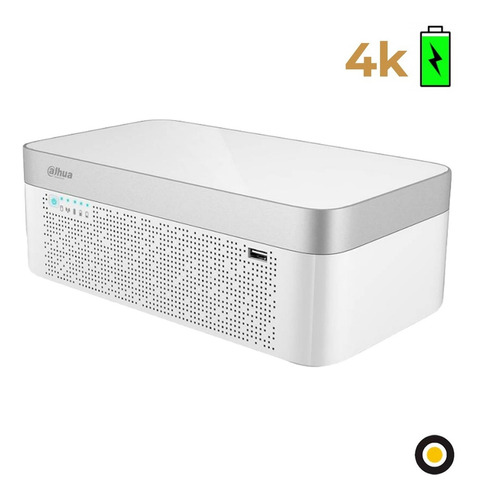 Xvr Dahua 8 Canales 4k/8mp H.265+ Dvr Con Bateria Backup Ups