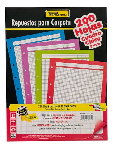 Hojas Para Carpeta