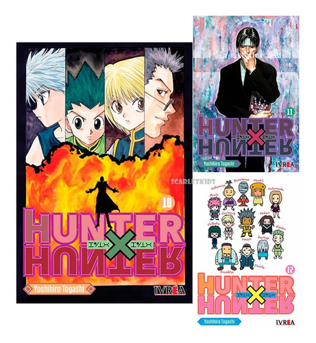 Manga Hunter X Hunter 3 Tomos Elige Tu Tomo Scarlet Kids