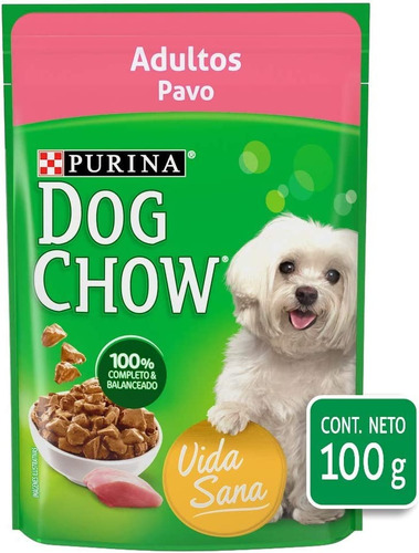 Dog Chow Adultos Sabor Pavo 100 G