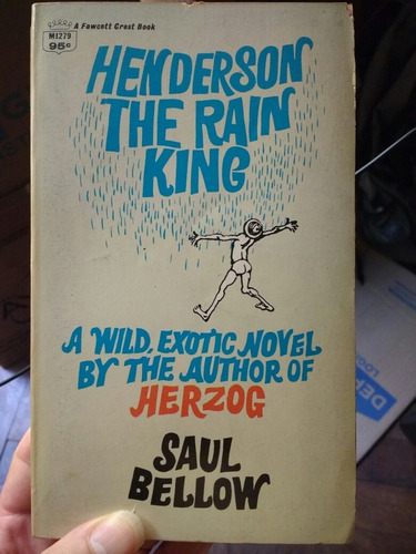 Henderson The Rain King - Saul Bellow - Novela - 1959 Inglés