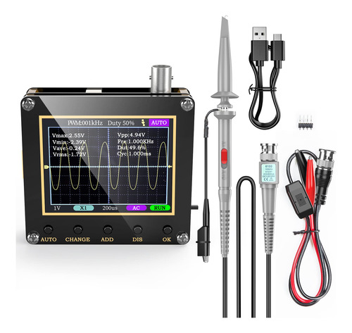 Mini Osciloscopio Digital Kit Leolov Para Automatico Pwm Un