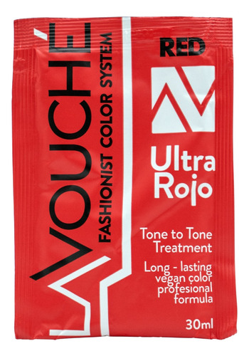 Tratamiento Rojo Ultra Color 30ml Sachet | La Vouche