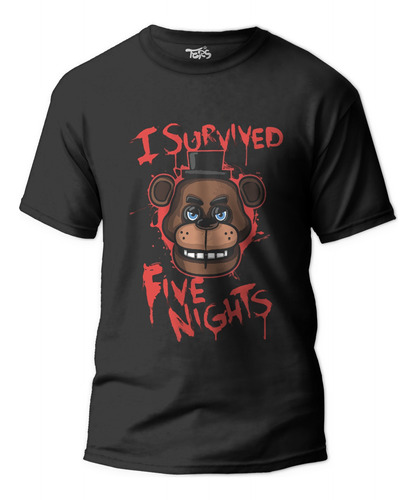 Polera Five Nights At Freddy's Fn