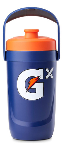 Botella Deportiva Gatorade, Azul Oscuro, Con Maneta, 1.9 L