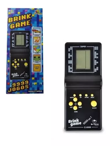Mini Game Retrô Portatil 400 Jogos Antigos Anos 80 Promoção