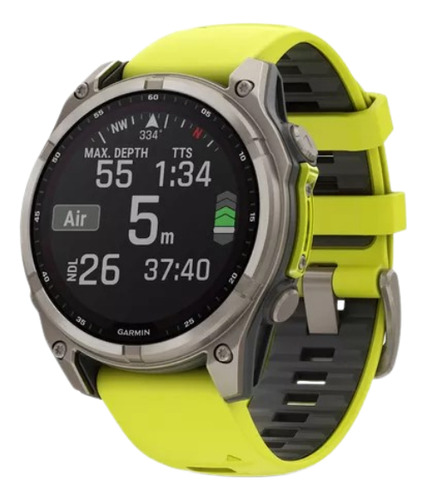 Monitor 0100290620 Fénix 8 47mm Solar Garmin Amarillo M/xxl