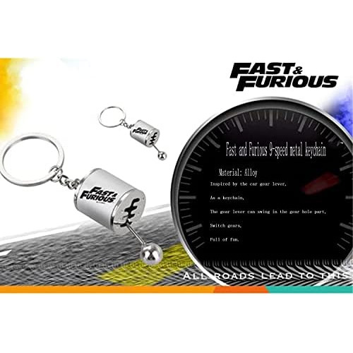 Fast And Furious 9 Auto Shifter Keychain, Fast And Furi...