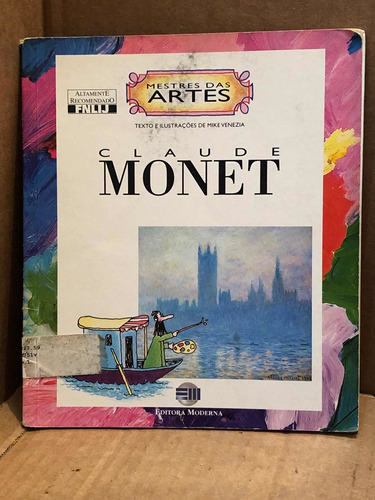 Livro Claude Monet Mestres Das Artes