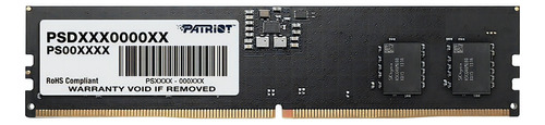 Memoria 16gb 5200u Ddr5 Signature Series Patriot