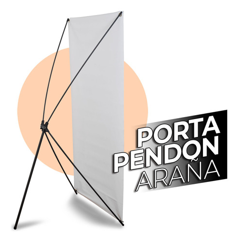 Porta Pendon Tipo Araña 85cm X 1,75mts Con Bolsito - Caracas