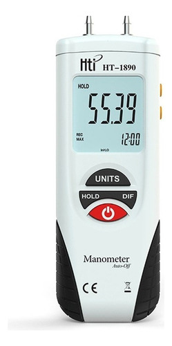 Lazhu Hti Lcd Mini Digital Manometer Air Differential Meter