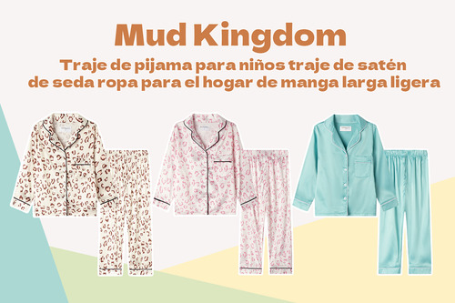 Conjunto De Pijama Mud Kingdom Para Niños, Ropa De Hogar, Ma