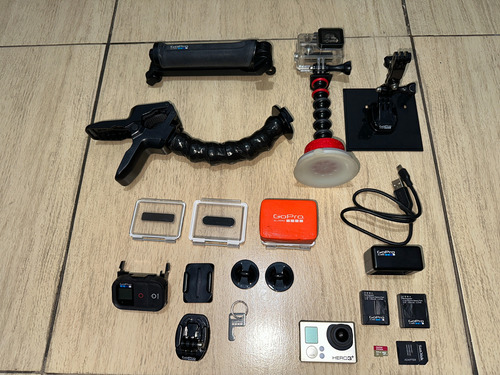Kit Camera Go Pro Hero 3 Black Usado (Usado)