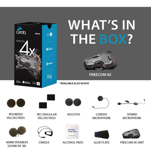 Intercomunicador Bluetooth Cardo Systems Freecom 4x Individu