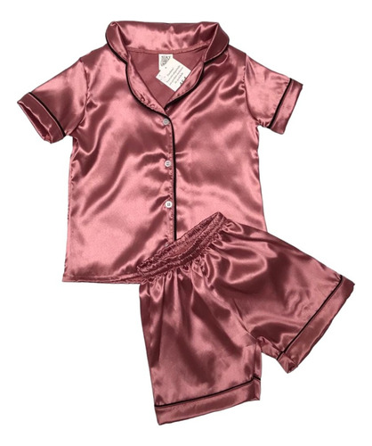 Pijama Infantil Menino Menina Curto Verão Roupa Criança Luxo