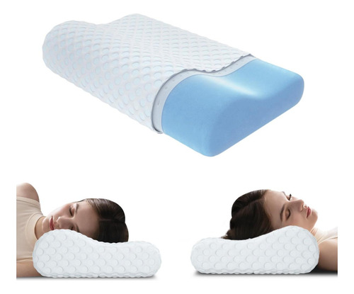 Hom&cosy Almohada De Espuma Viscoelástica, Almohada Ortopédi