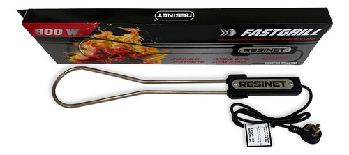 Encendedor De Fuego Eléctrico Parrilla Carbón Leña Resinet Fastgrill 800w.