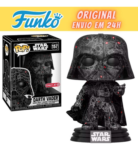 Funko Pop Star Wars Darth Vader (futura) - Exclusivo 157