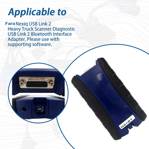 Escáner Diagnóstico Scanner Camiones Para Nexiq Usb Link 2