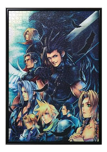Puzzle Final Fantasy Vii: Crisis Core De Square Enix - 1,000