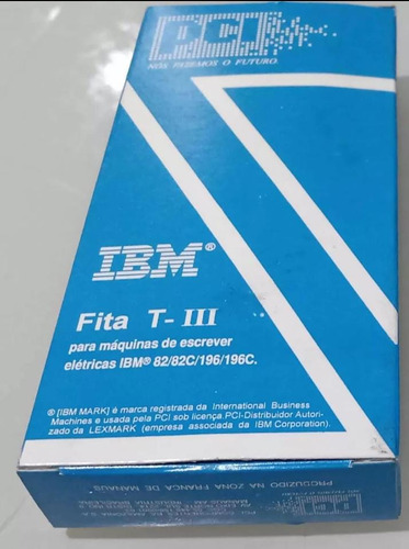 Fita Máquina De Escrever Eletrônica Ibm 82 C - 2 Peças