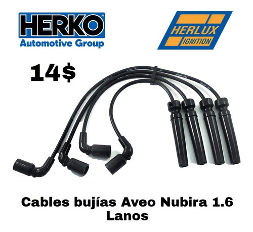 Cables De Bujias Aveo 100% Original Gm Korea Garantia 30dias