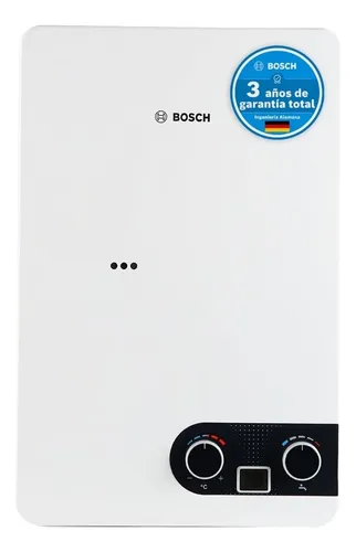 Calentador Bosch 10lt Gas Propano Tiro Forzado Therm 1400f