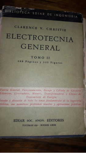 Electrotecnia General Clarence Christie X