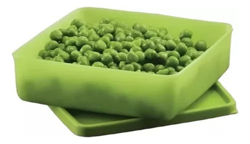 Box 400 Ml Verde Tupperware Original Taper Rectangular Nuevo Verde