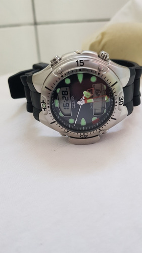 Citizen Aqualand Jp1060 Fundo Azul Usado
