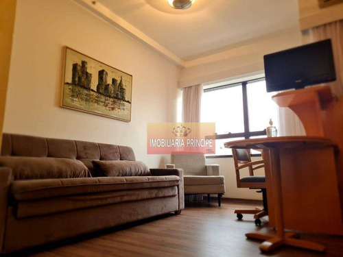 Imagem 11 de 18 de Flat Com 1 Dormitório Para Alugar, 31 M² Por R$ 1.850,00/mês - Jardim Paulista - São Paulo/sp - Fl0004