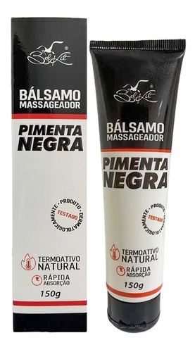 24 Creme Para Massagem Pimenta Negra Belkit