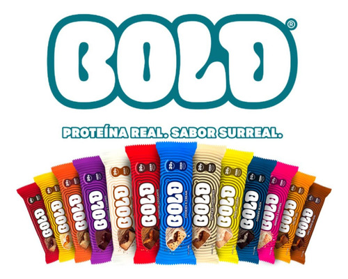 Mix Bold Bar Barra De 20g De Proteína Caixa Bold Snacks