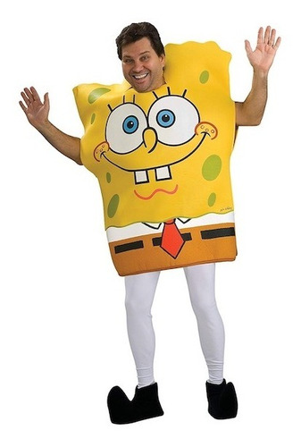 Disfraz Bob Esponja Adulto Deluxe