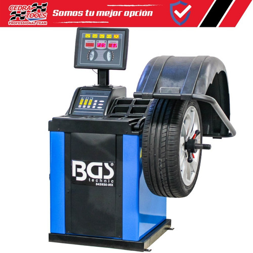 Imagen 2 de 5 de Balanceadora De Llantas Para Rines De 10 A 24 Bgs 845930