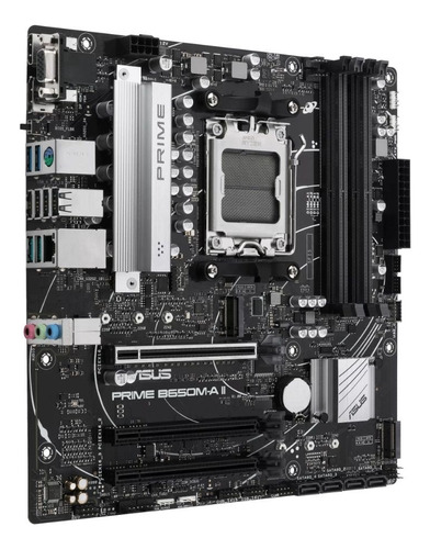 Placa-mãe Asus Prime B650m-a Il Am5 2 Color Black