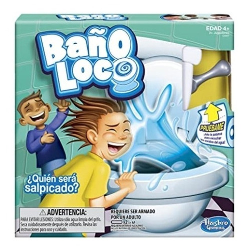 Jugo De Mesa Baño Loco Hasbro Quién Será El Salpicado?