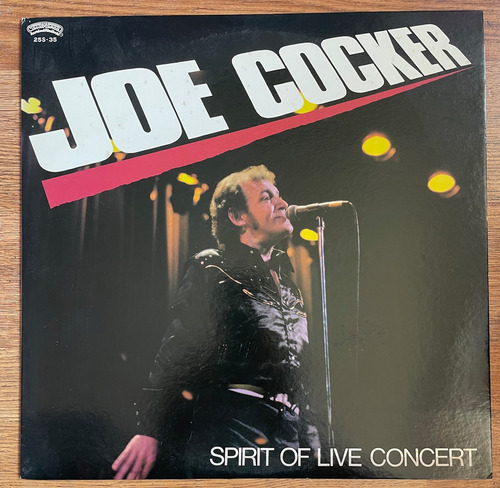 Vinilo - Joe Cocker - Spirit Of Live Concert - Edición Japón