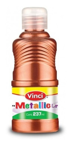 Pintura Vinci  Para Dedos 273ml Metallic Varios Colores
