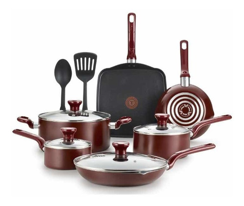 Imagen 1 de 5 de T-fal Batería De Cocina 12 Piezas