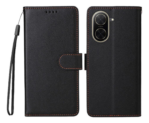 Funda Con Tapa Para Xiaomi Poco C71 4g, Ranura Para Tarjetas, Carga Inalámbrica, Soporte Magnético Para Coche