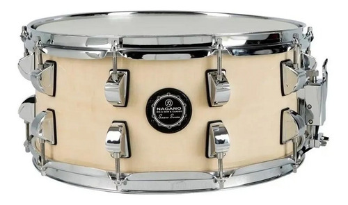 Caixa Nagano Classic Beat Drum Head Natural Clear 14 X 6,5