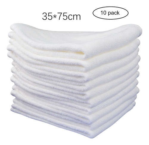 Set 10 Toalla Microfibras Para Peluquería / Barberia