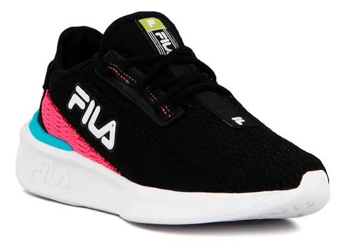 Championes Fila Start Para Dama Negro rosado